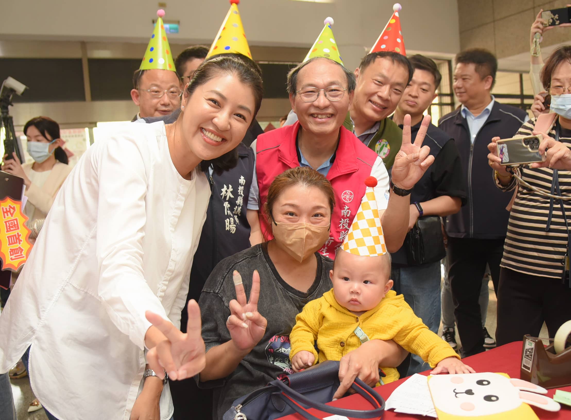 全國首創 南投弱勢家庭嬰幼童 免費接種腸病毒疫苗(圖:南投縣政府衛生局 提供)