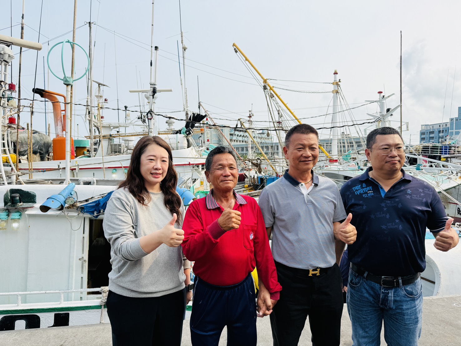 2026屏東東港第一鮪報到 資深船長洪福家奪頭采